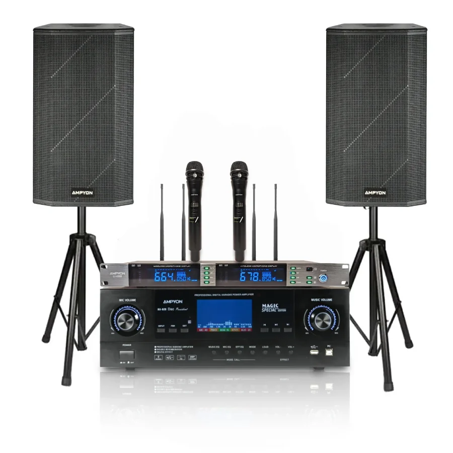 Picture of Ampyon Pro AKS-502 – Pro-Control Hybrid Karaoke System